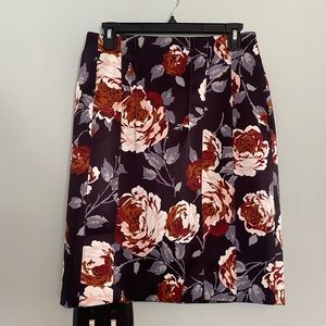 Theory floral skirt